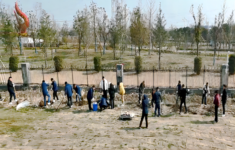 播種春天希望，打造綠色家園  依愛(ài)消防植樹(shù)節活動(dòng)圓滿(mǎn)結束